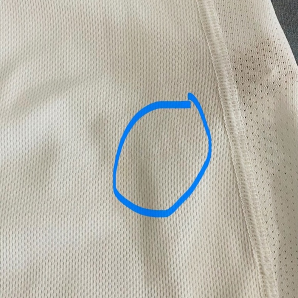 Nike Dri-FIT White Mesh Tank Top Size M Athletic Workout Top - Picture 4 of 11